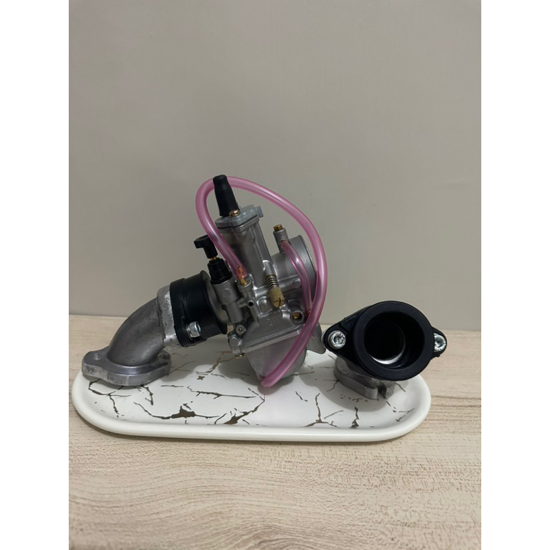 manipol miring karburator pwk 21 tanpa karbu (harga intake/manipol saja)