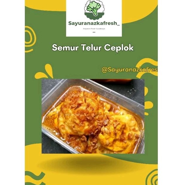 

Semur Telur Ceplok