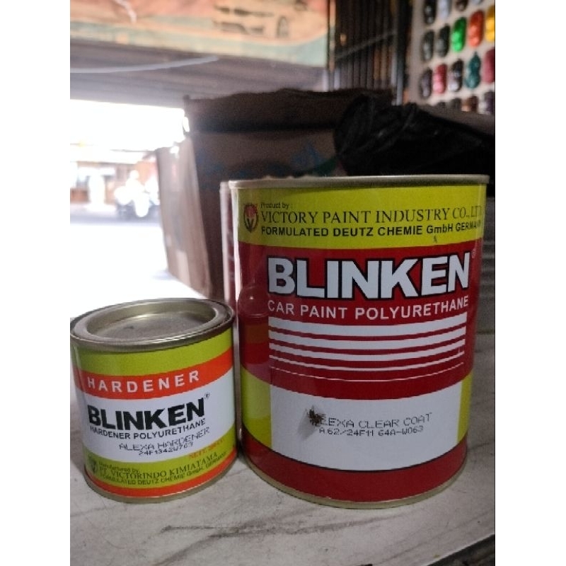 CLEAR ALEXA PU CLEAR COAT +HARDENER ,VERNIS MOBIL, MOTOR 1LTR