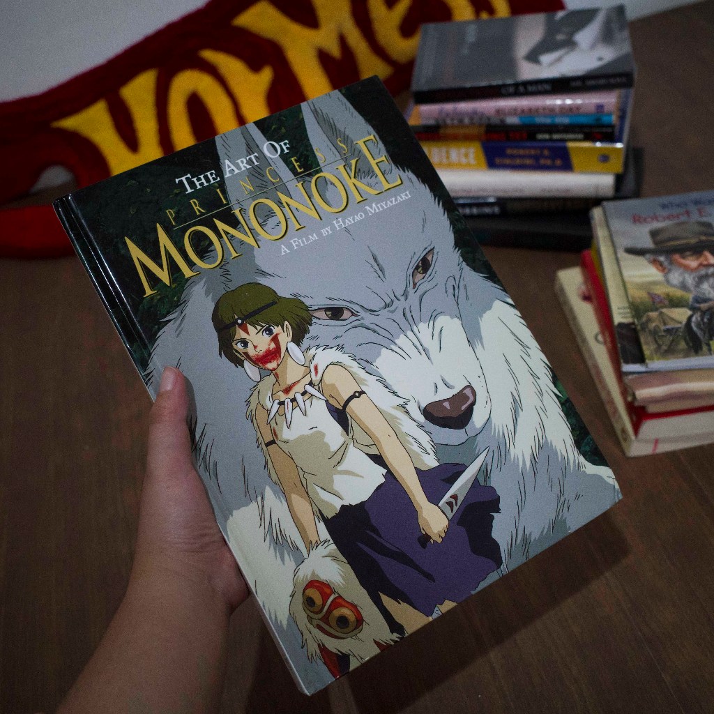 [PRELOVED ENGLISH] Buku The Art of Princess Mononoke (Ghibli) : A Film by Hayao Miyazaki (Buku bekas