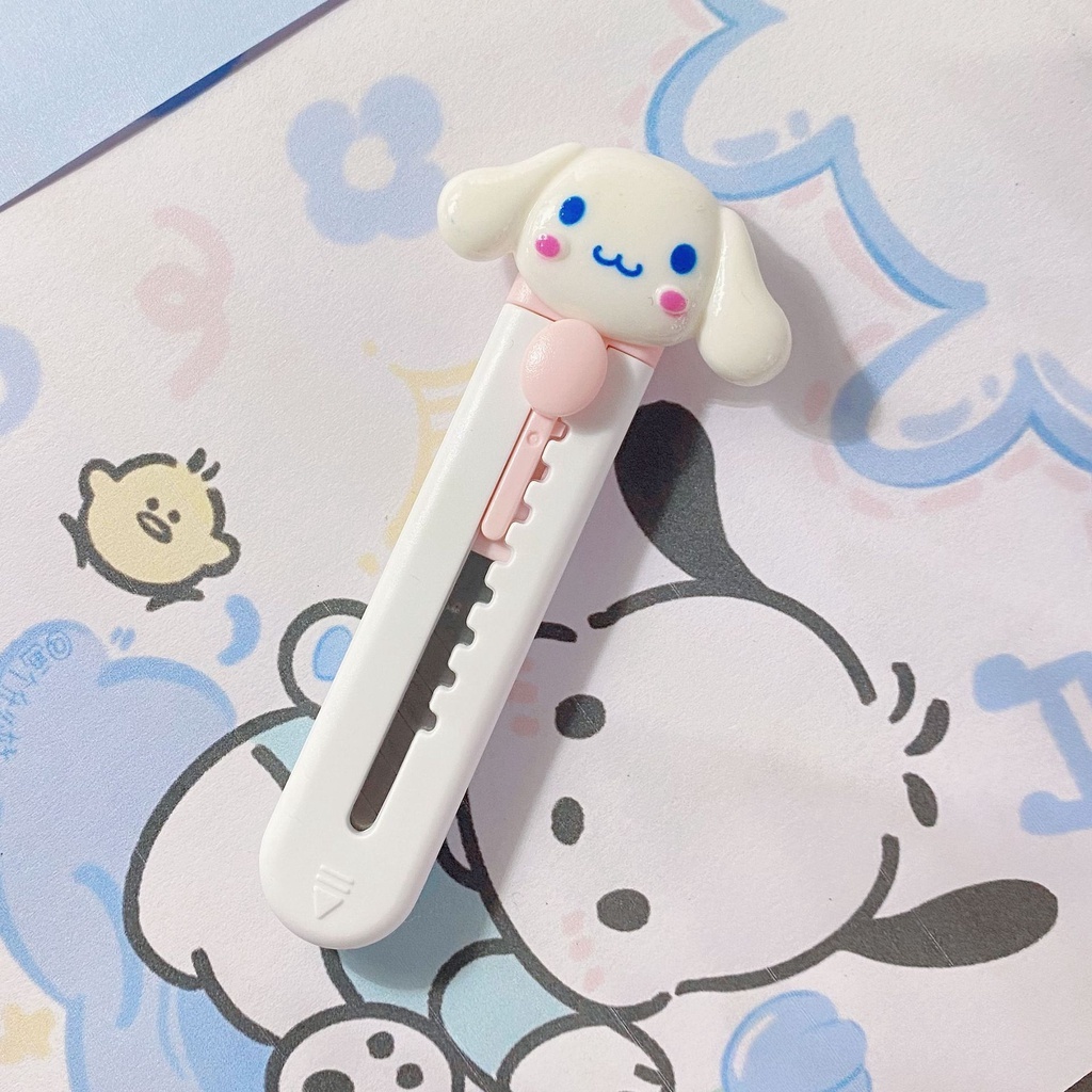 

CUTTER MINI SANRIO GLOSSY / CUTTER MINI SANRIO / CUTTER / PISAU MINI SANRIO CINNAMOROLL MELODY KUROMI