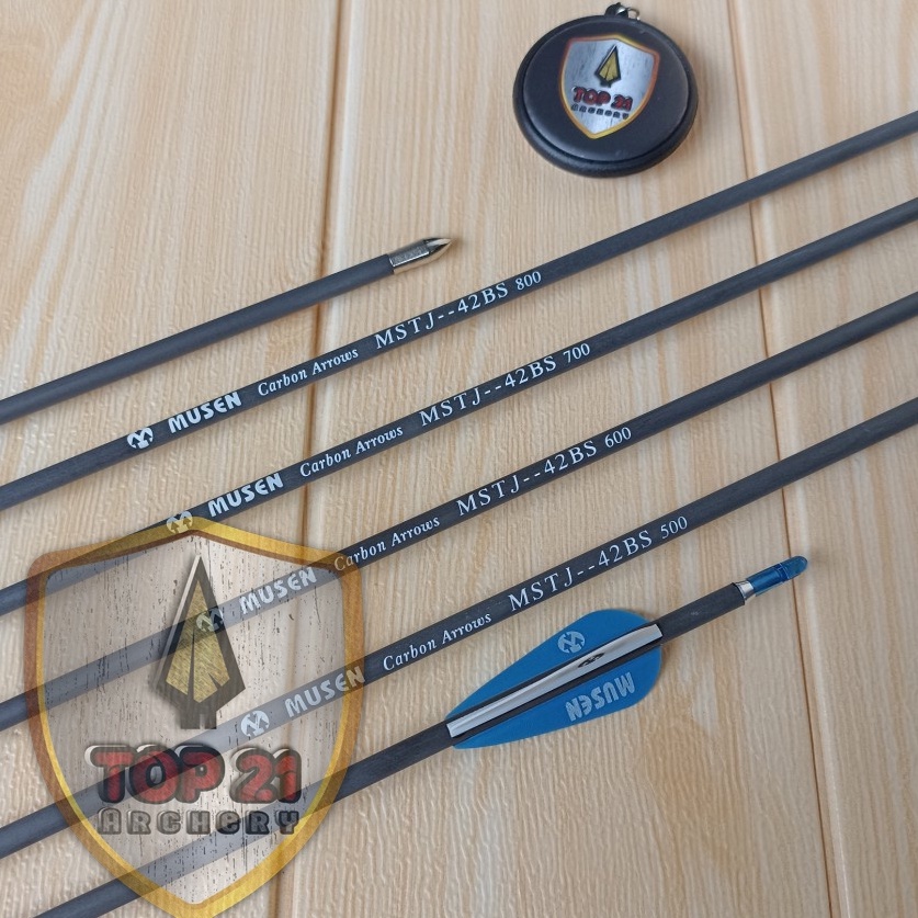 Pasti Dikirim  Arrow Musen Pure Carbon MSTJ 42BS
