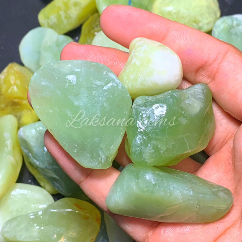 Bahan batu Giok Aceh Natural Kualitas Super