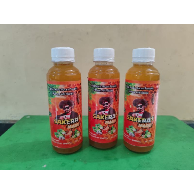 

Minuman kesehatan tradisonal ramuan asli madura sakera madu