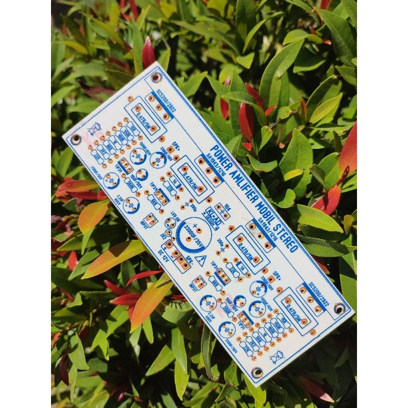 PCB DRIVER AMPLI MOBIL STEREO