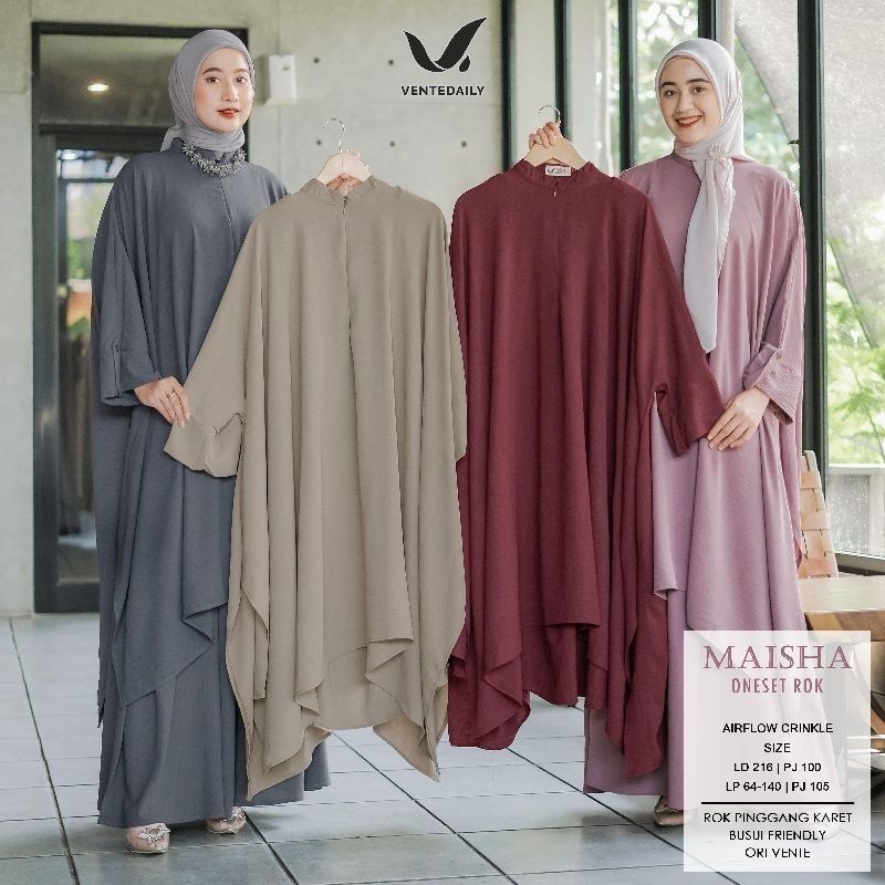 MAISHA ONE SET ROK BY VENTE DAILY MAT CRINKLE AIRFLOW SIZE JUMBO