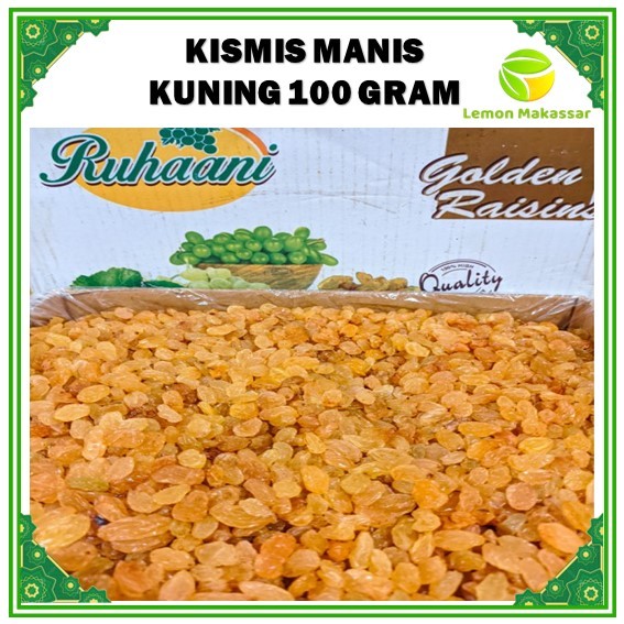 

KISMIS MANIS GOLDEN RAISIN OLEH OLEH HAJI UMROH 100 GRAM