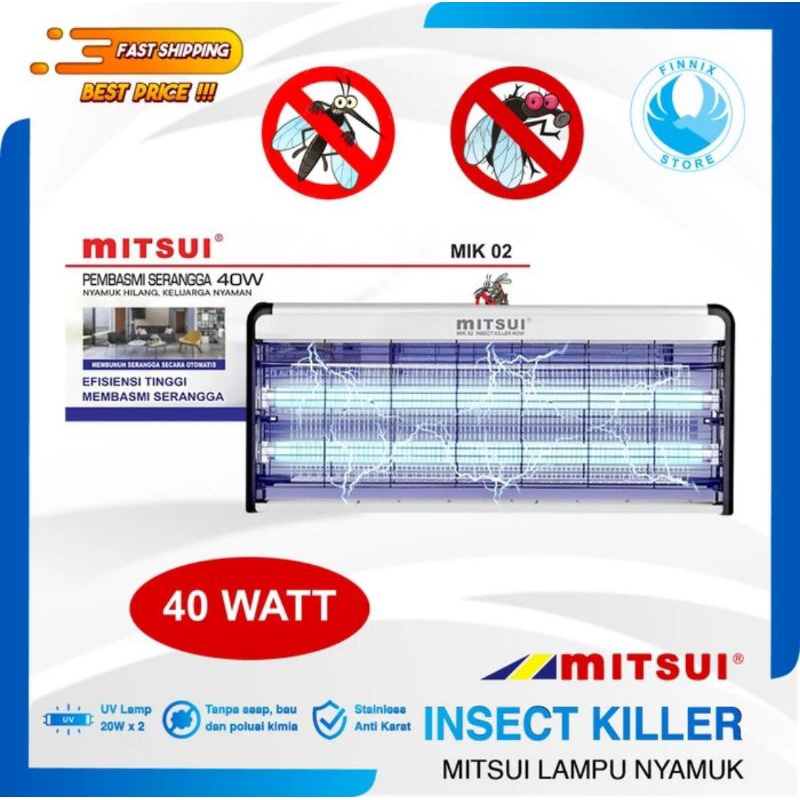 Insect Killer Mitsui 40 Watt Perangkap Nyamuk Serangga Mitsui MIK 02 40 watt