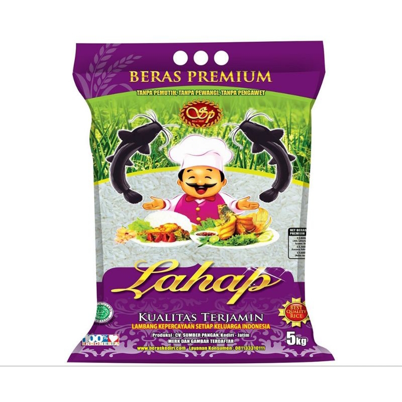 

Lahap Lele Beras Premium 5kg