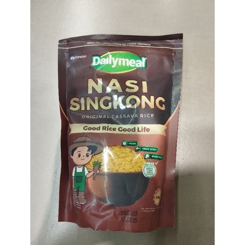 

Nasi singkong dailymeal 500gr