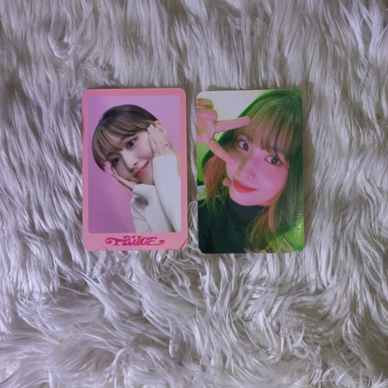 photocard official momo twice dicon konsep selca set