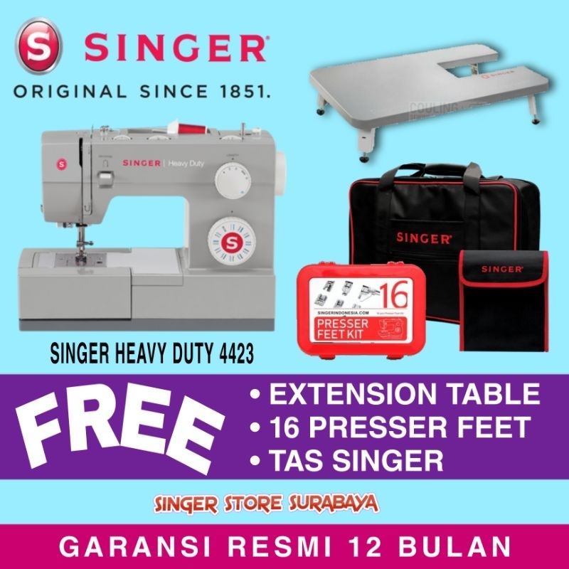 Mesin jahit Singer 4423 HEAVY DUTY
