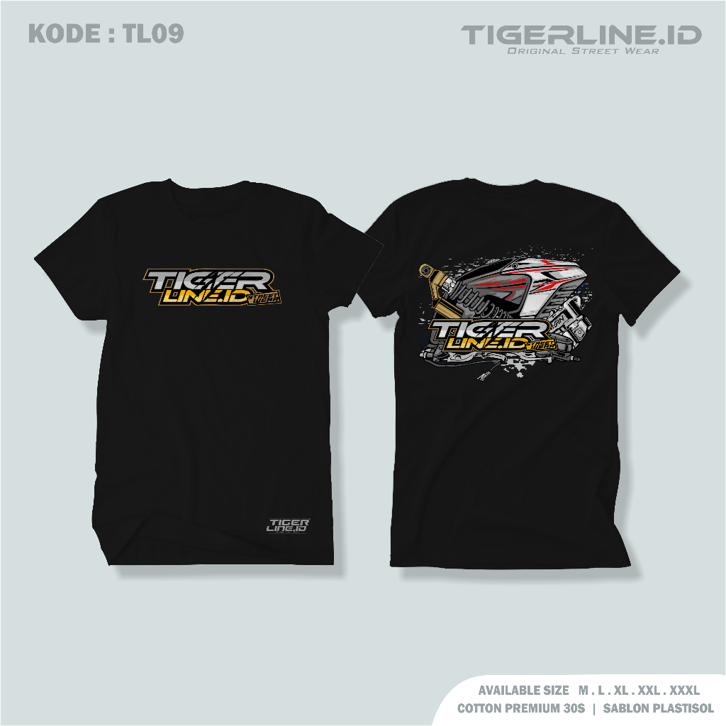 kaos herex  kaos tiger herex  kaos tiger berkualitas TIGER 09