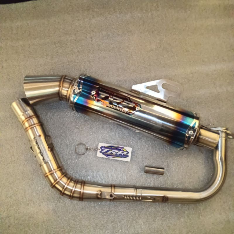KNALPOT SAMLONG NON COBRA COPY TITAN TRP EXHAUST ARM STANDAR VARIO,AEROX,LEXI,PCX