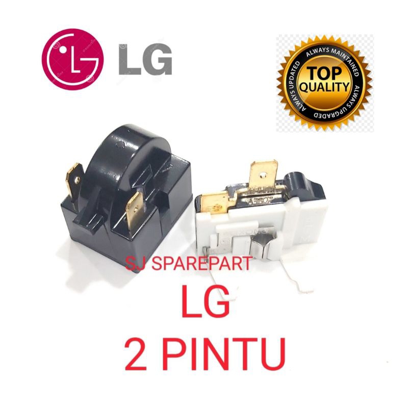 RELAY PTC OVERLOUD KULKAS LG 2 PINTU