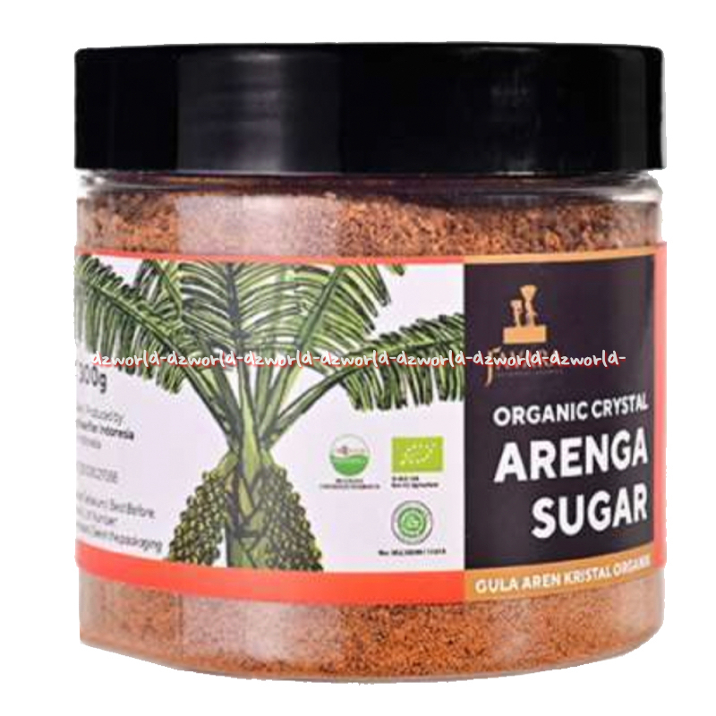 

Javara Organic Cristal 300gr Arenga Sugar Powder Gula Organik Jafara Gula Aren Bubuk Sugars