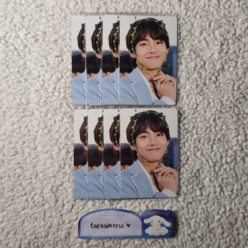 [OFFER] BTS Dicon 101 Kim Taehyung Photocard (V Dicon 101) (Taehyung Daun) (V Bunga) (Tae Bunga)