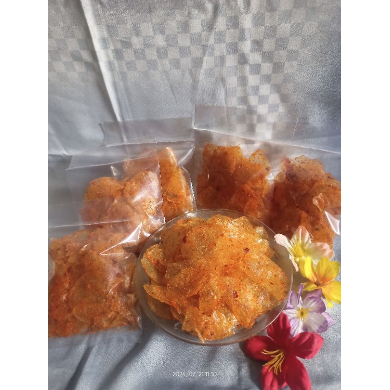 

Keripik Kaca Pedas Daun Jeruk, Grosir dan Ecer, Jember