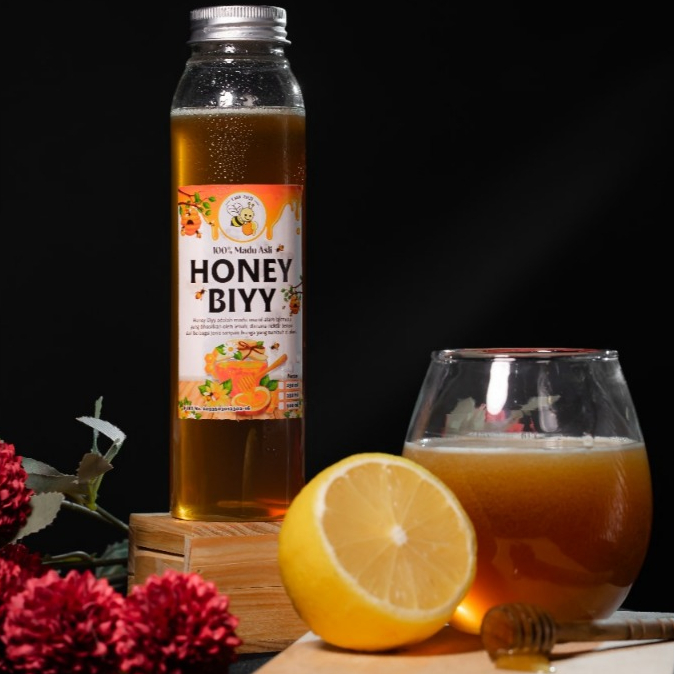 

HONEY BIYY | 350 ML MADU LEBAH (Tawon) 100% Pure Honey MADU ASLI DAN MURNI TANPA CAMPURAN APAPUN