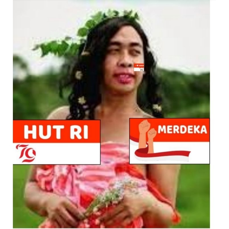 

Stiker Pipi Mimi peri 20 pcs , Spesial HUT RI 79