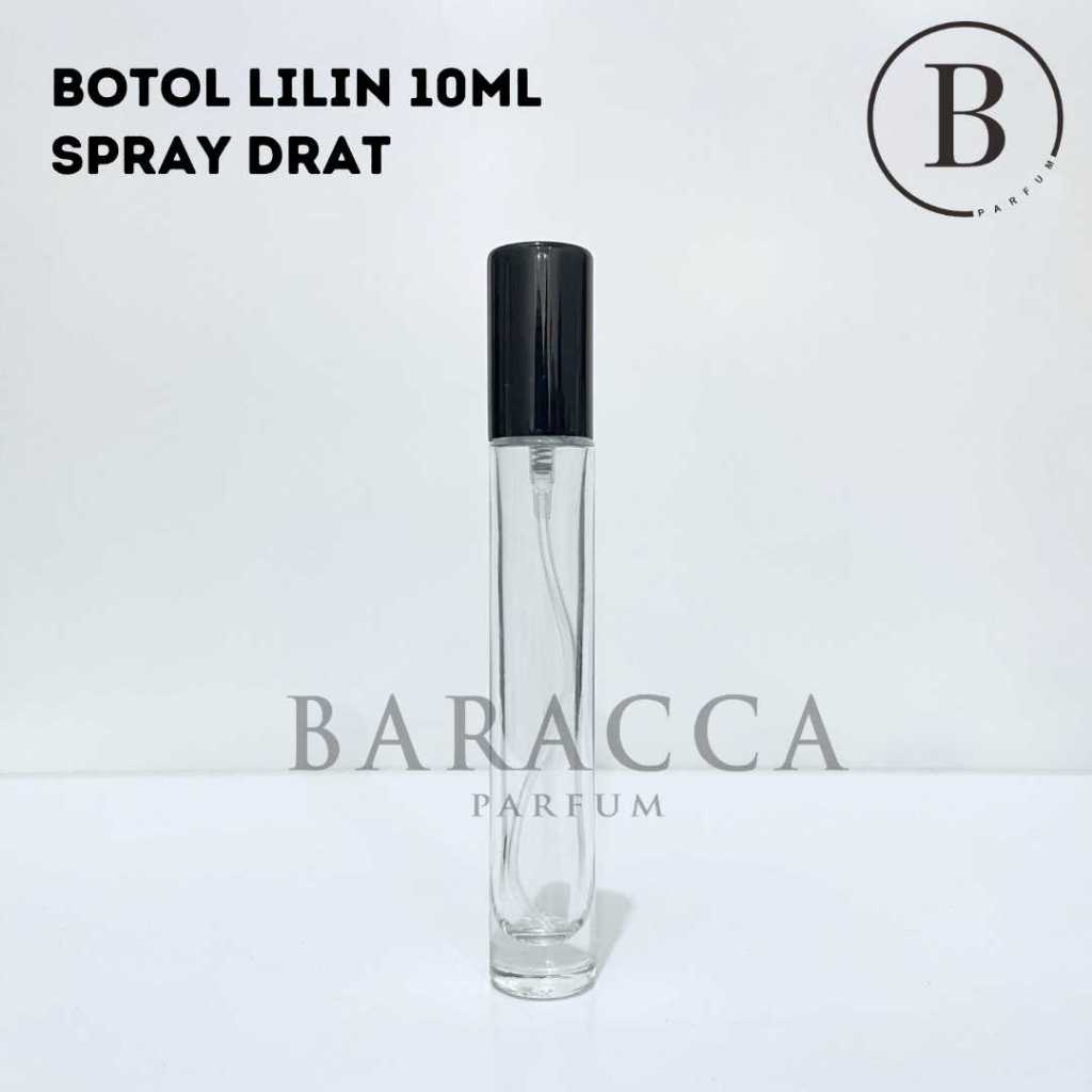 Botol Parfum Spray Kaca Hitam 10ML - Botol Spray Kaca 10ML - Botol Kaca 10ML