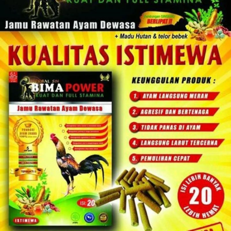 Jamu Ayam Bima Power