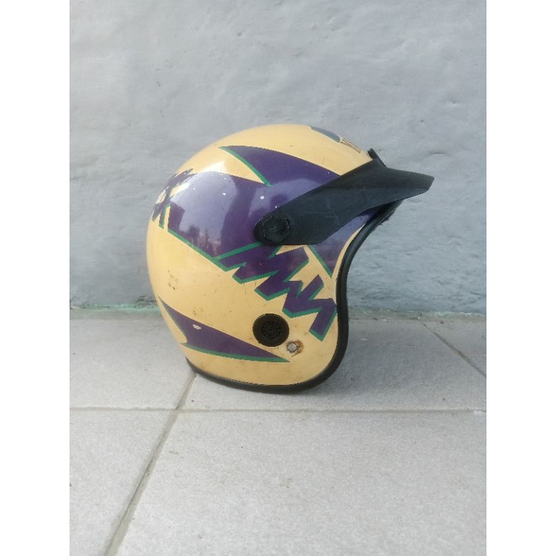 Helm lawasan jadul Yamaha v 80 yamaha robot RX king bekas Original
