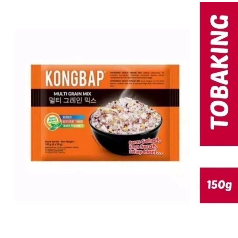 

Kongbap Multi Grain Original 150 gr / Beras Kongbap Original Multi Grain