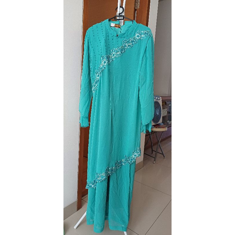 Gamis Hijau tosca