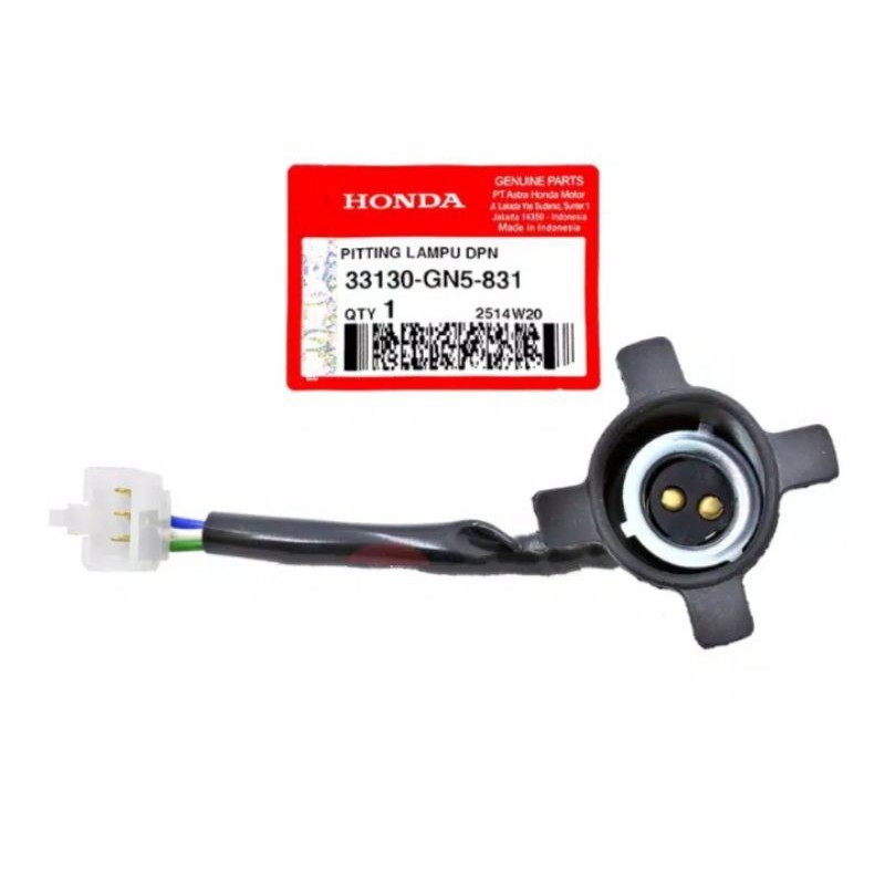 33130GN5831 FITING LAMPU DEPAN HONDA GRAND ORIGINAL AHM