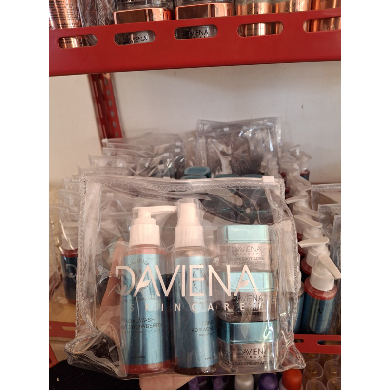 DAVIENA ACNE SERIES SKINCARE JERAWAT HEMAT MURAH ECERAN