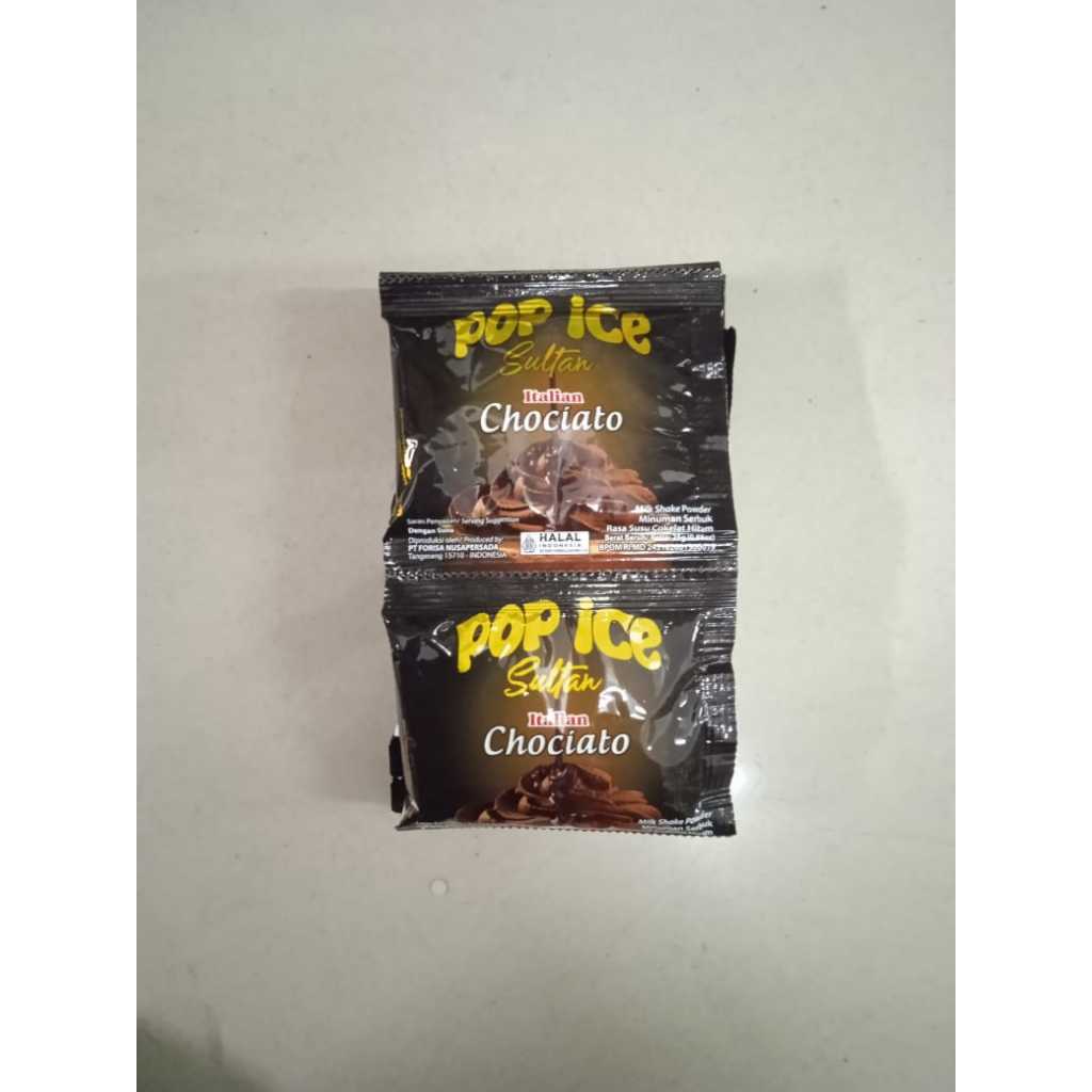 

POP ICE SULTAN CHOCIATO /10S DIJUAL PER RENTENG