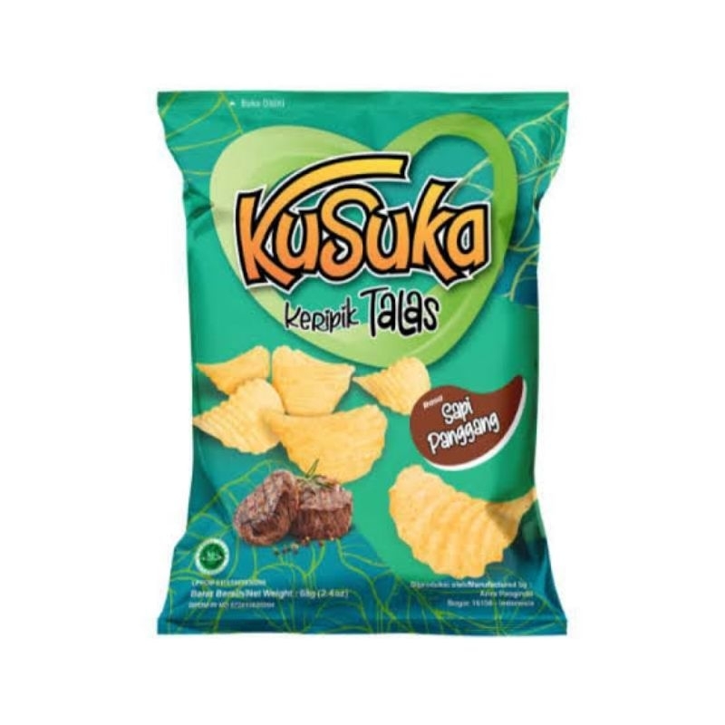 

Kusuka Keripik Talas Rasa Sapi Panggang 68gr