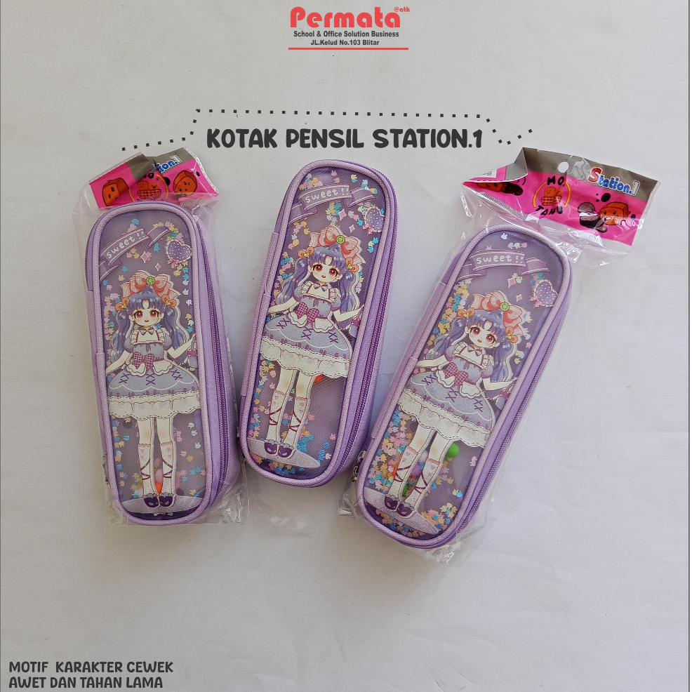 

KOTAK PENSIL STATION1 ST1-5020 MOTIF KARAKTER CEWEK/KOTAK PENCIL/LEPAK