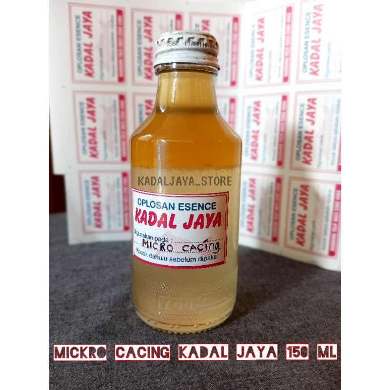 ESSEN MICRO CACING 150 ML////ESSEN HARIAN/ESSEN GALATAMA//ESSEN SEGALA JENIS IKAN//ESSEN AMIS//ESSEN