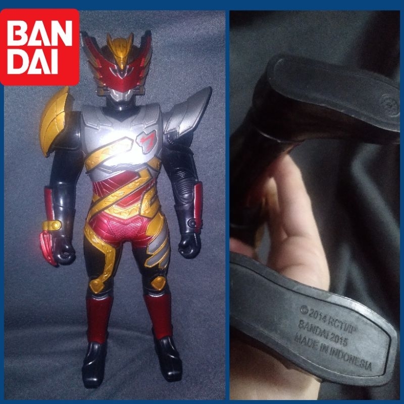 Mainan second Action Figure Besar Bima X Flame Original Bandai DX Deluxe mainan second anak cowok la