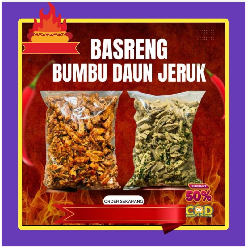 

BASRENG FRESH BARU ISI 500GR BUMBU MELIMPAH