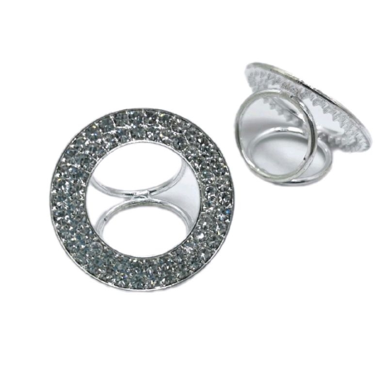 Ring Cincin Kerudung Segi Empat Gesper Jilbab Motif