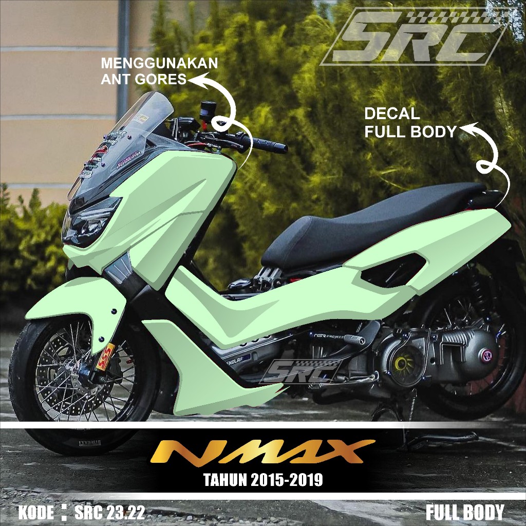 COD Decal Sticker Full Body Yamaha Nmax Old Lama Tahun 2015 2016 2017 2018 2019 Decal Sticker Nmax L