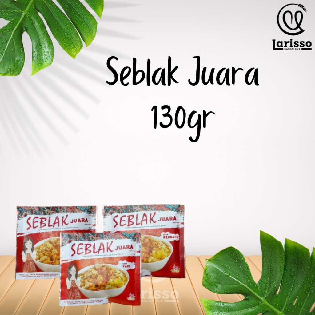 

SEBLAK JUARA KHAS BANDUNG 130GR