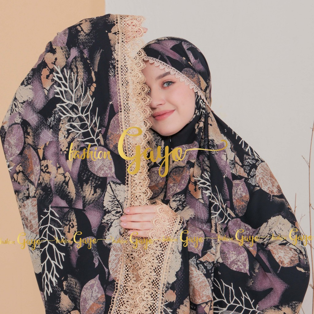 Fashion Gayo mukena rayon viscose dewasa 3in1