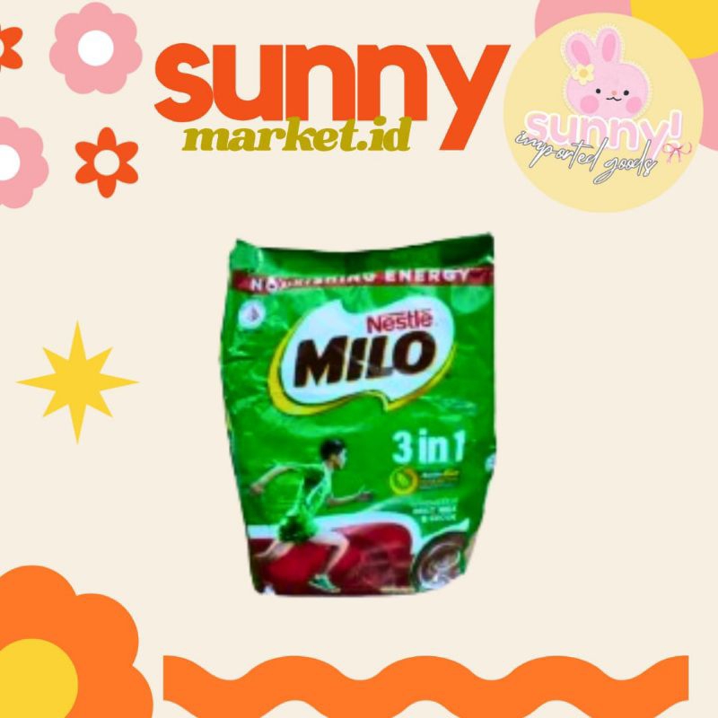 

SUNNYMARKET - MILO 3IN1 3 IN 1 SINGAPURA SINGAPUR SINGAPORE SG BUKAN MILO MALAYSIA / MILO INDONESIA