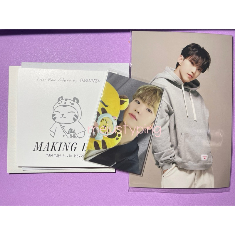 PC+Postcard+Making Log Hoshi Tamtam Plush Keyring Seventeen Artist Made Collection