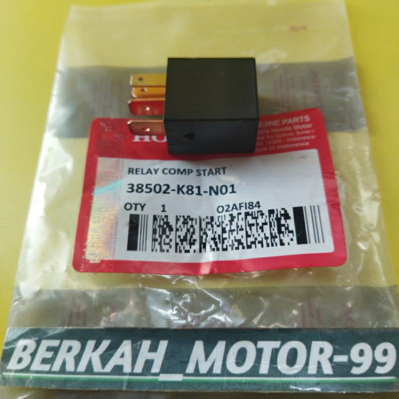 Relay bendik stater kaki 5 Beat fi Scoopy fi asli Mitsuba -K81