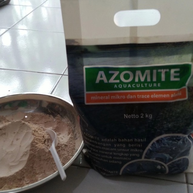 

Terbaik AZOMITE trace mineral organik 2kg
