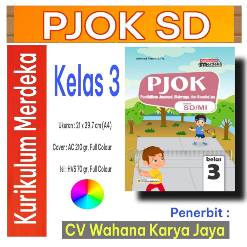 WKJ PJOK KELAS 3 SD/MI KURIKULUM MERDEKA TERBARU