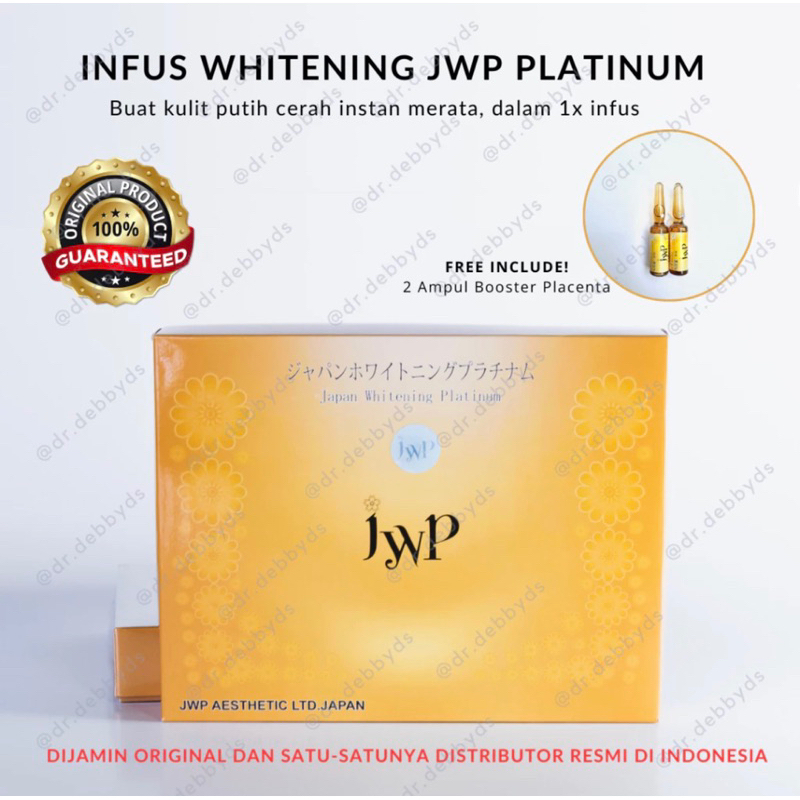 JWP ORIGINAL 1000% INFUS WHITENING JAPAN by dr.debby