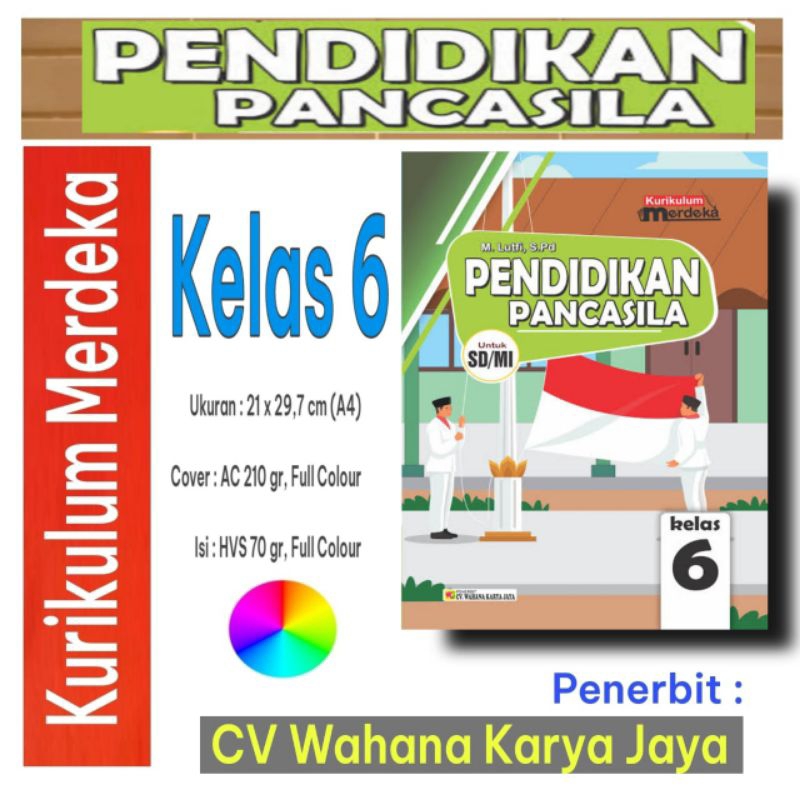 WKJ PENDIDIKAN PANCASILA KELAS 6 - PKN KELAS 6