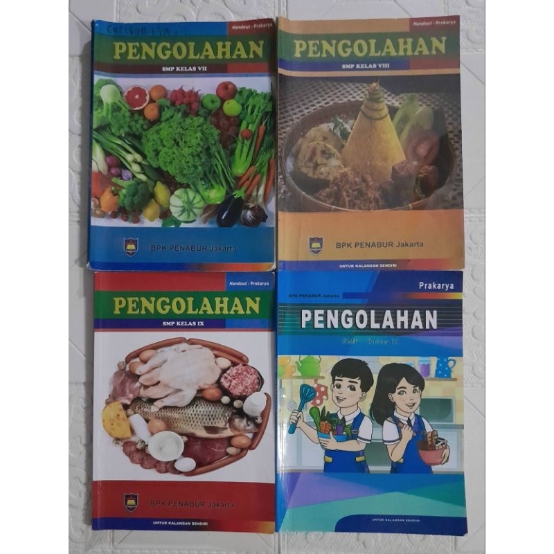 

Prakarya Pengolahan SMP Kelas 7 8 9 / VII VIII IX BPK Penabur Jakarta
