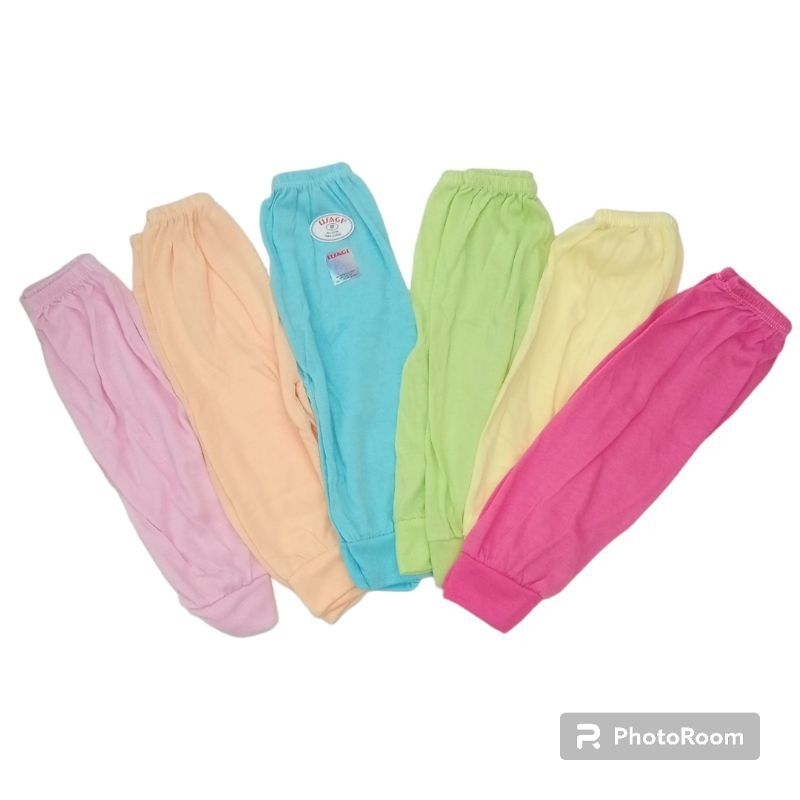 UsagiSni || 12 Pcs Celana Panjang Bayi Usagi Warna Polos | Celana Panjang Baby Usagi SNI | Celana Pa